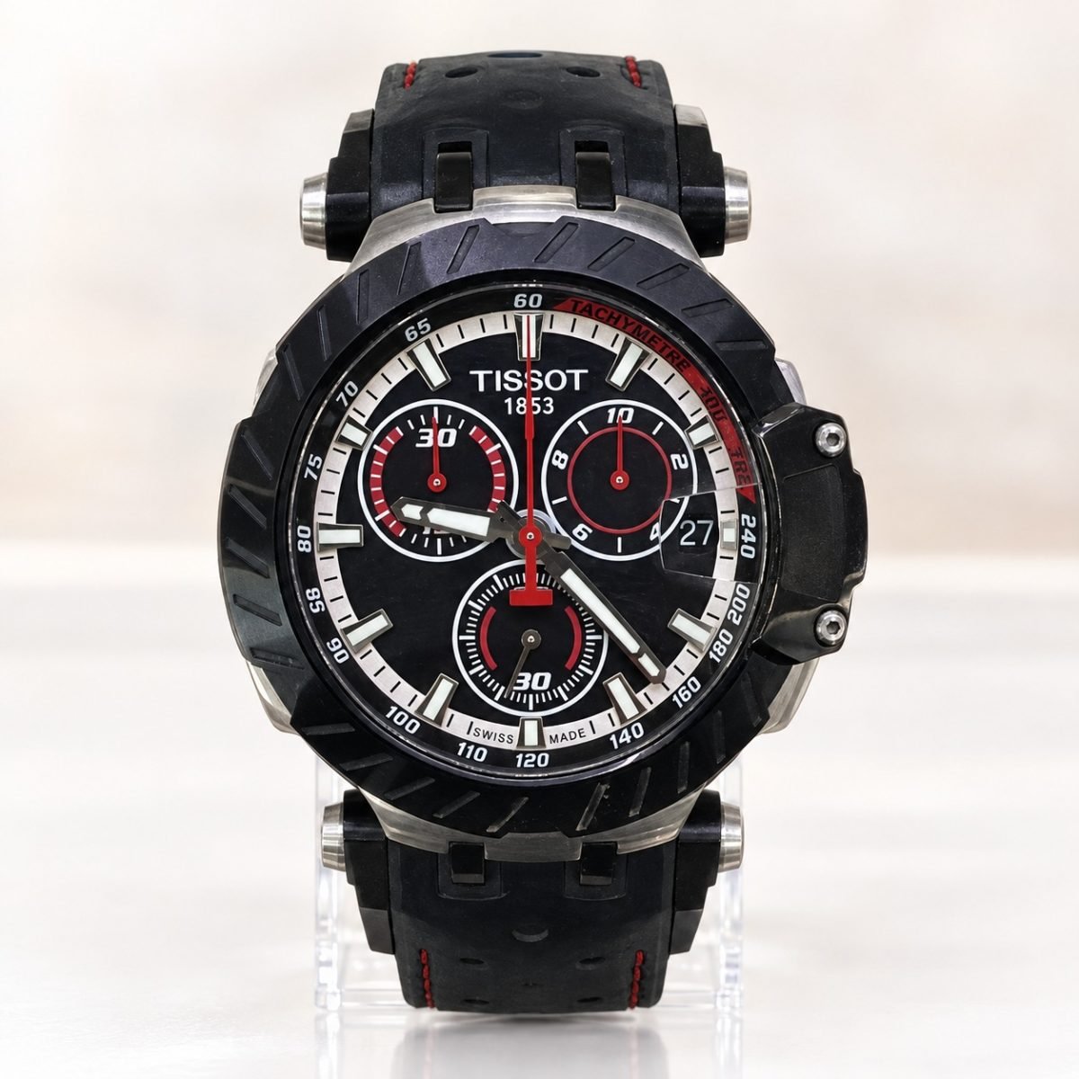 Tissot T-Race MotoGP Cronógrafo · esfera negra